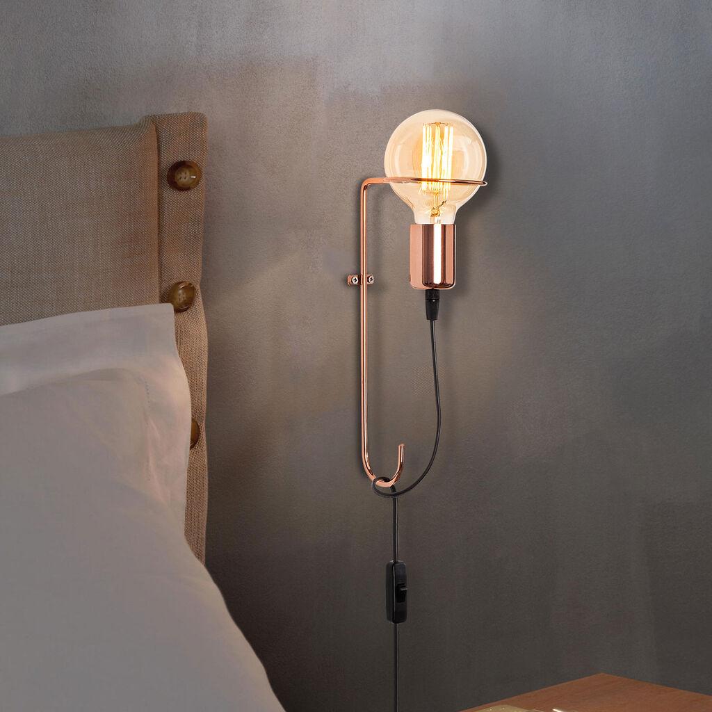 Opviq Zidna lampa E27 Grlo, Bakar