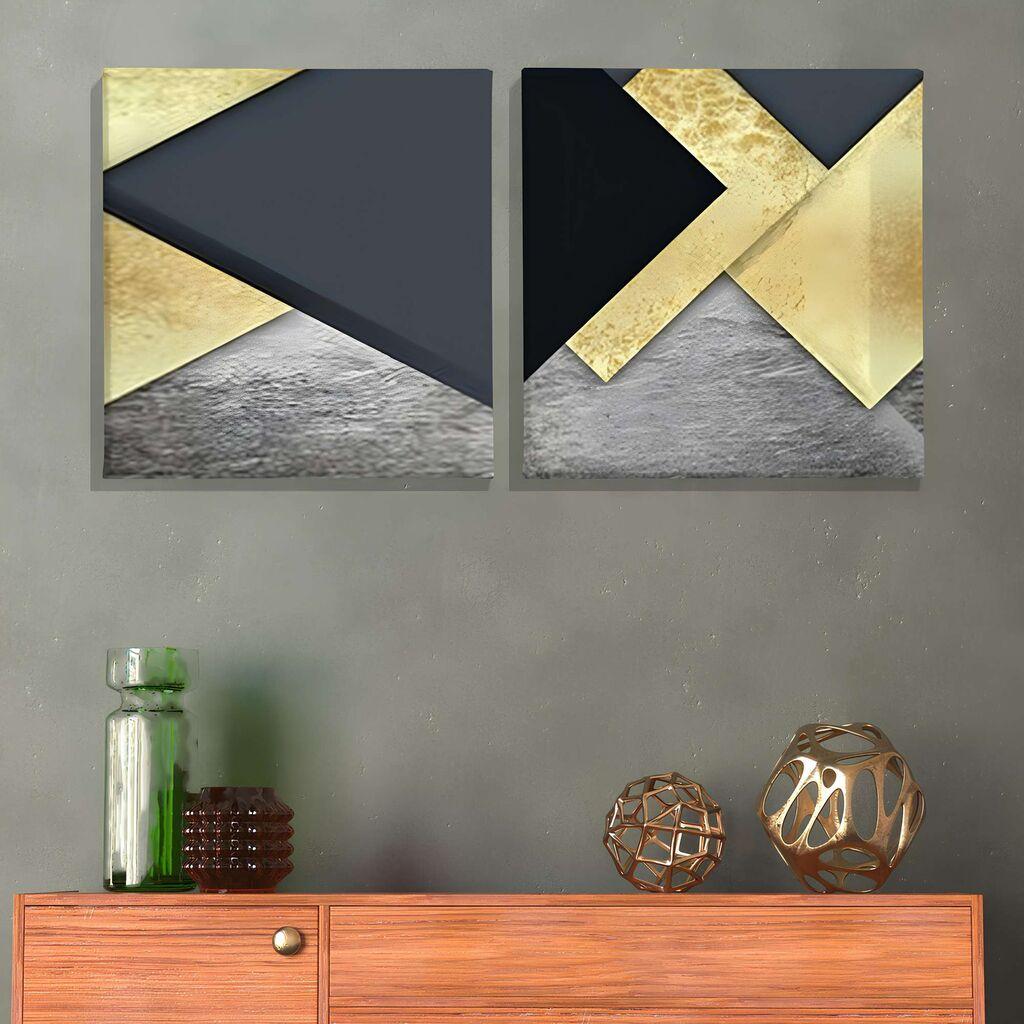 Zidna slika ASR_CNV2-11, 30x30cm, 2 dijela