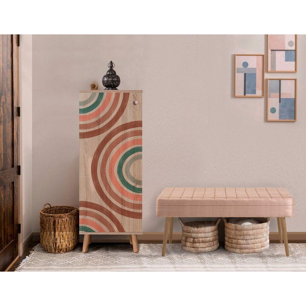 Hanah Home Set Namještaj za Hodnik Vegas 935 0900, Prljavo Roza