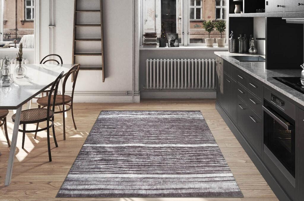 Conceptum Hypnose tepih Ada Gonul -AL 395, 140x190 cm, antracit-bijeli