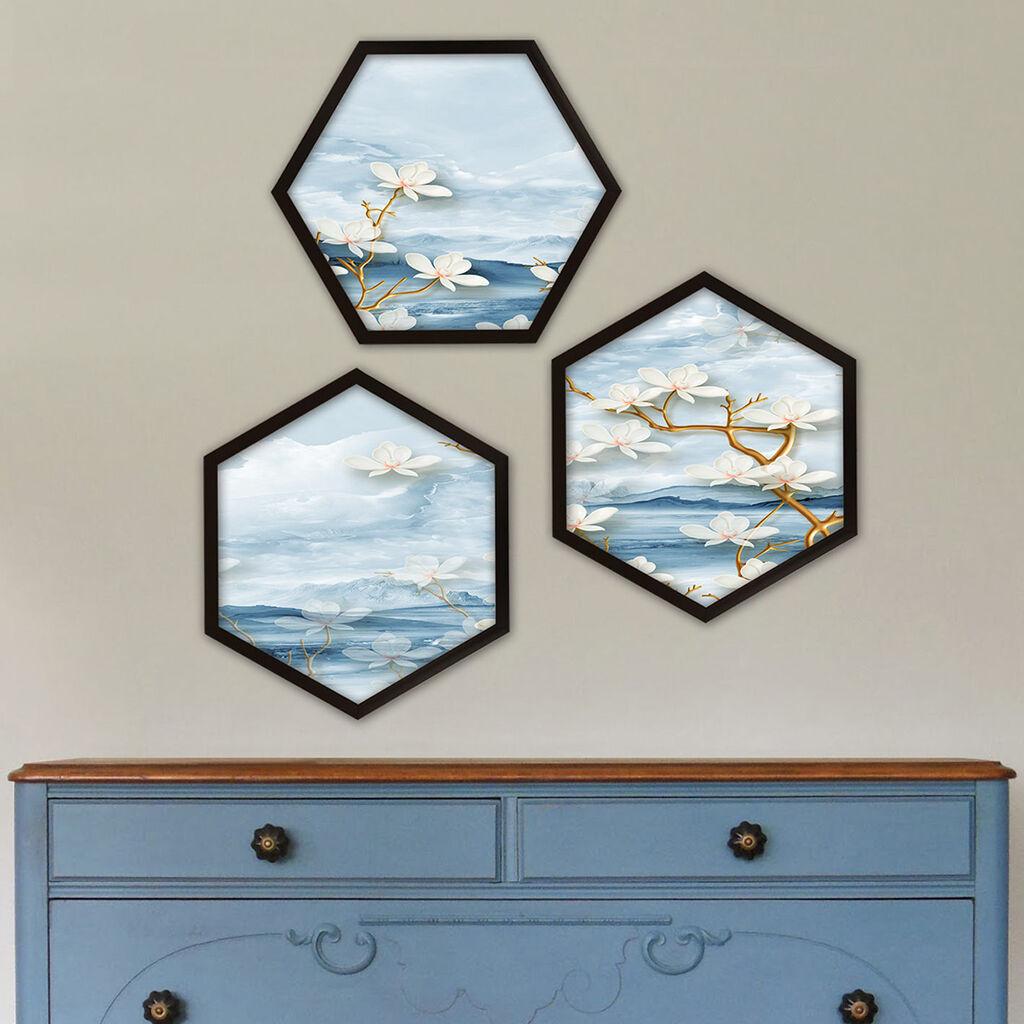 Wallity Uramljena slika 6GEN1572198, 35x35 cm, 3 dela