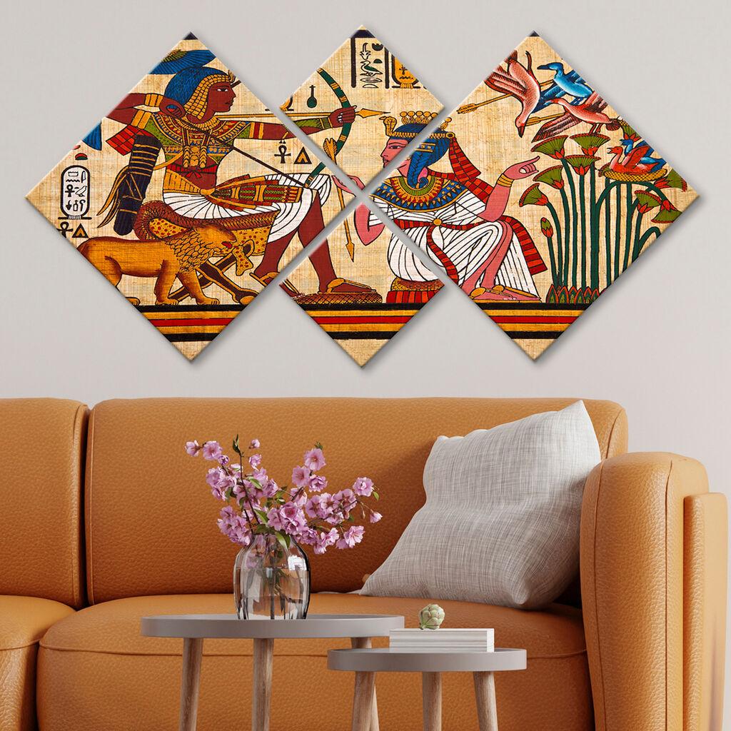 Wallity Slika 4MDF9571430, 60x115 cm, 4 dela
