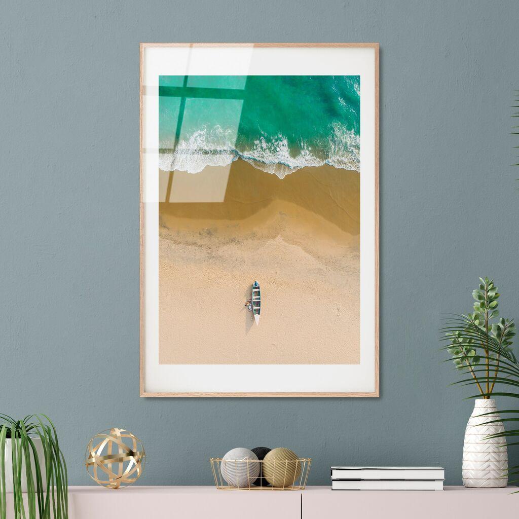 Wallity Slika od kaljenog stakla 30x45cm