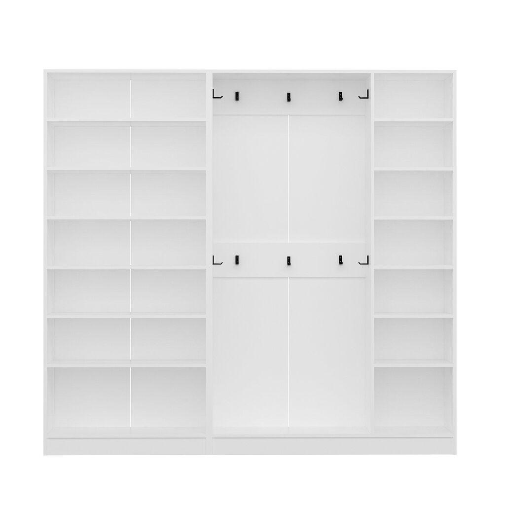 Hanah Home Ormar Kale-8121, 225x210x35 cm, Bijela