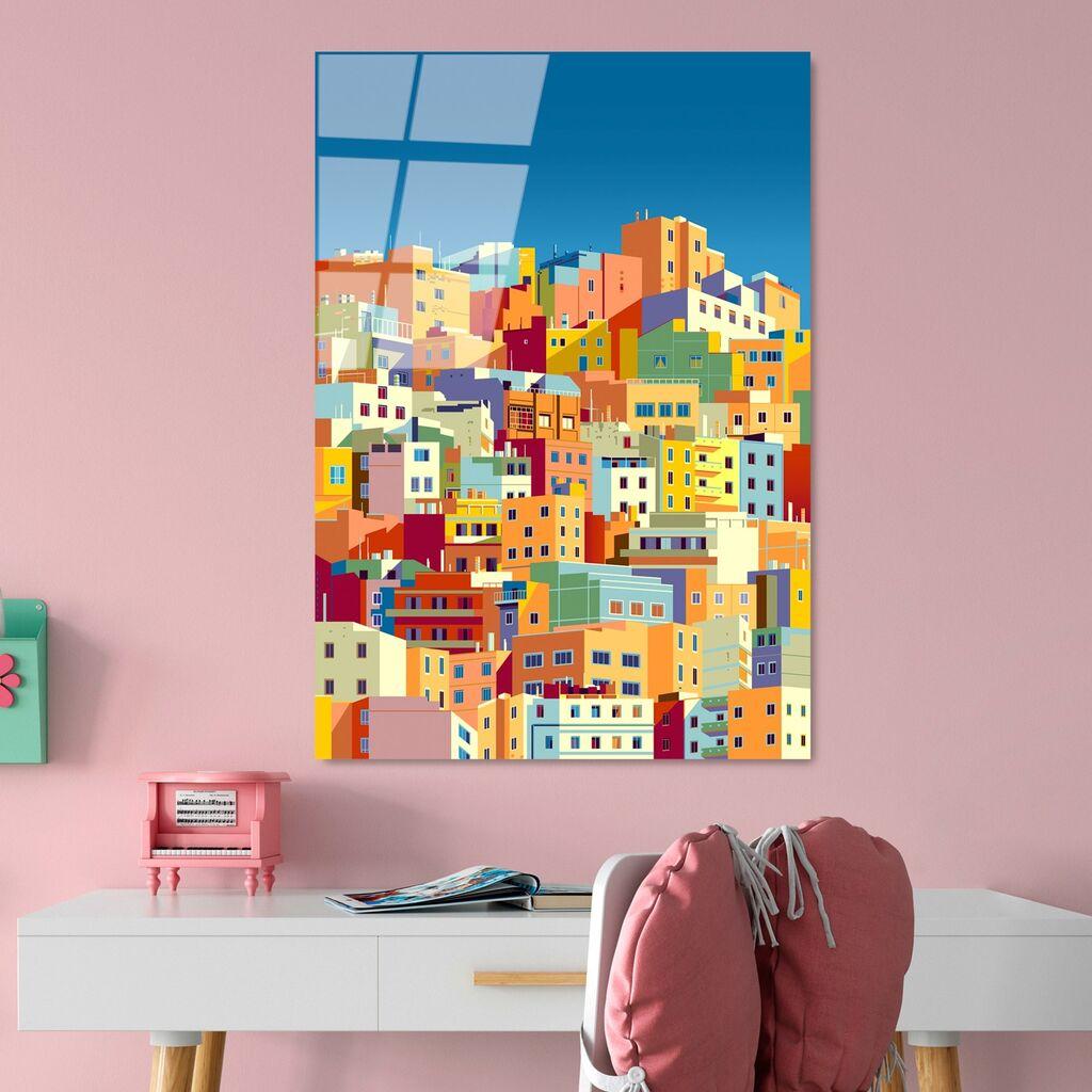 Wallity Slika od kaljenog stakla 70x100cm