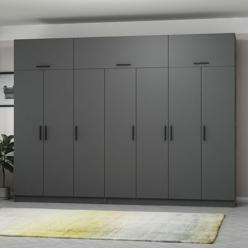 Hanah Home Ormar Kale-5178, 315x235x52 cm, Antracit
