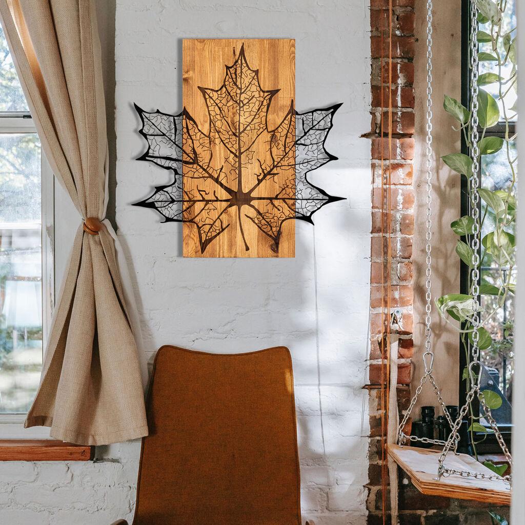 Wallity Zidna dekoracija Hare, 56x58 cm, Smeđe boje