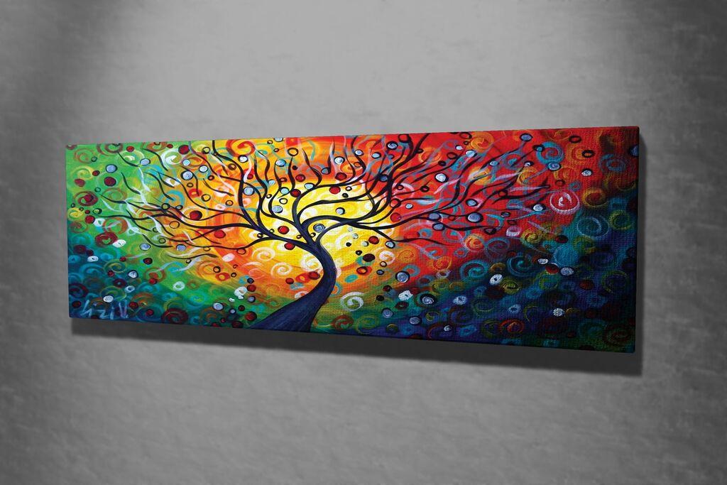 Wallity Slika na platnu 30x80cm