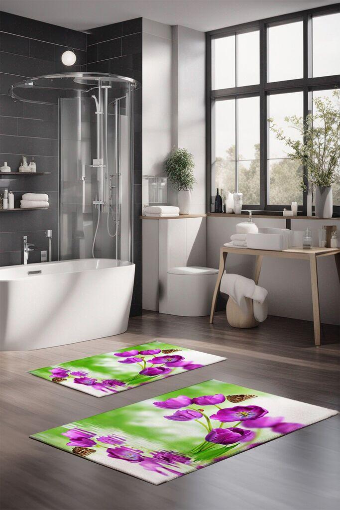 L'essentiel Maison Set prostirki za kupatilo CT-5133, 2 komada, šarene