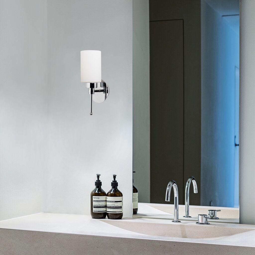 Opviq Balcova N 344 Zidna lampa, srebrna