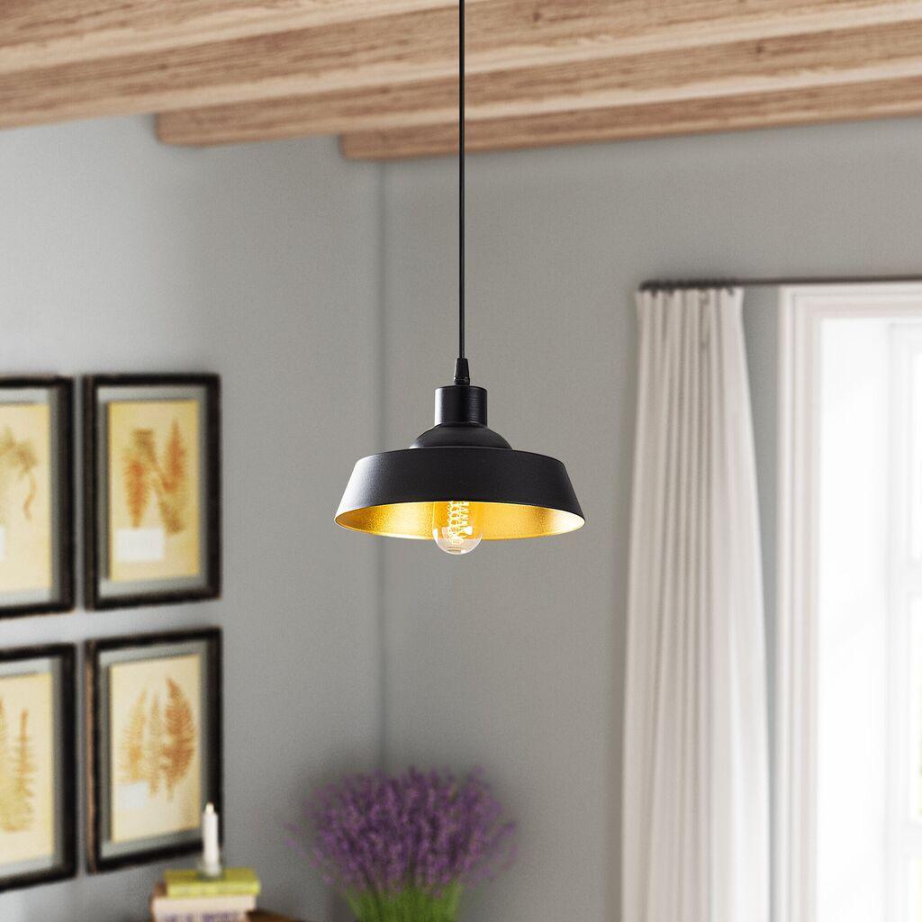 Opviq Luster Berceste-189BLACK-S, 107cm 22x22 cm, E27, 40W, Crni