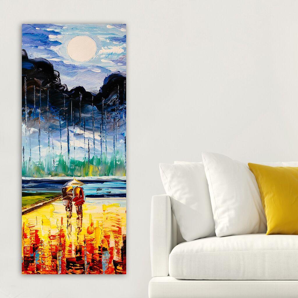Wallity Slika na platnu 50x120cm