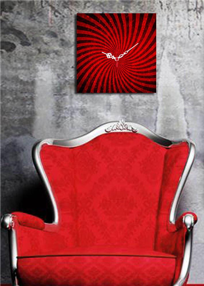 Zidni sat Wallity 71x71cm Šareni