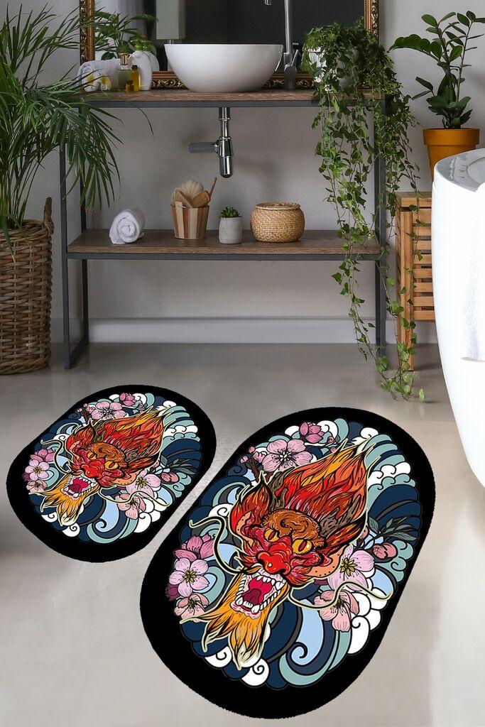 L'essentiel Maison Set od 2 kupaonska tepiha Šarene