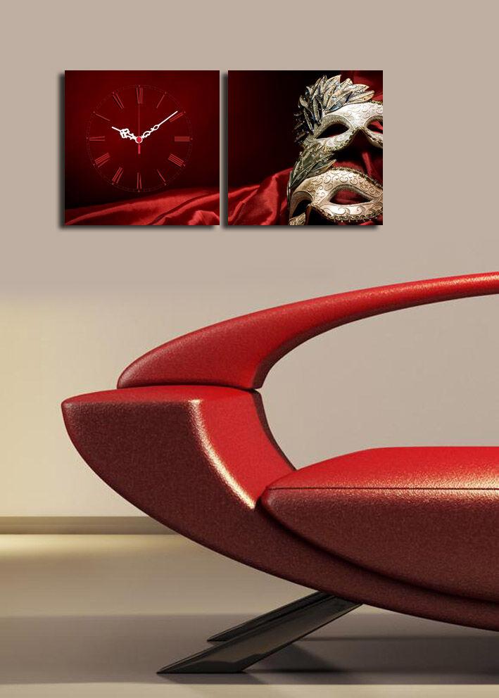 Wallity Zidni sat 2P2828CS-3, 60x28 cm, 2 dela
