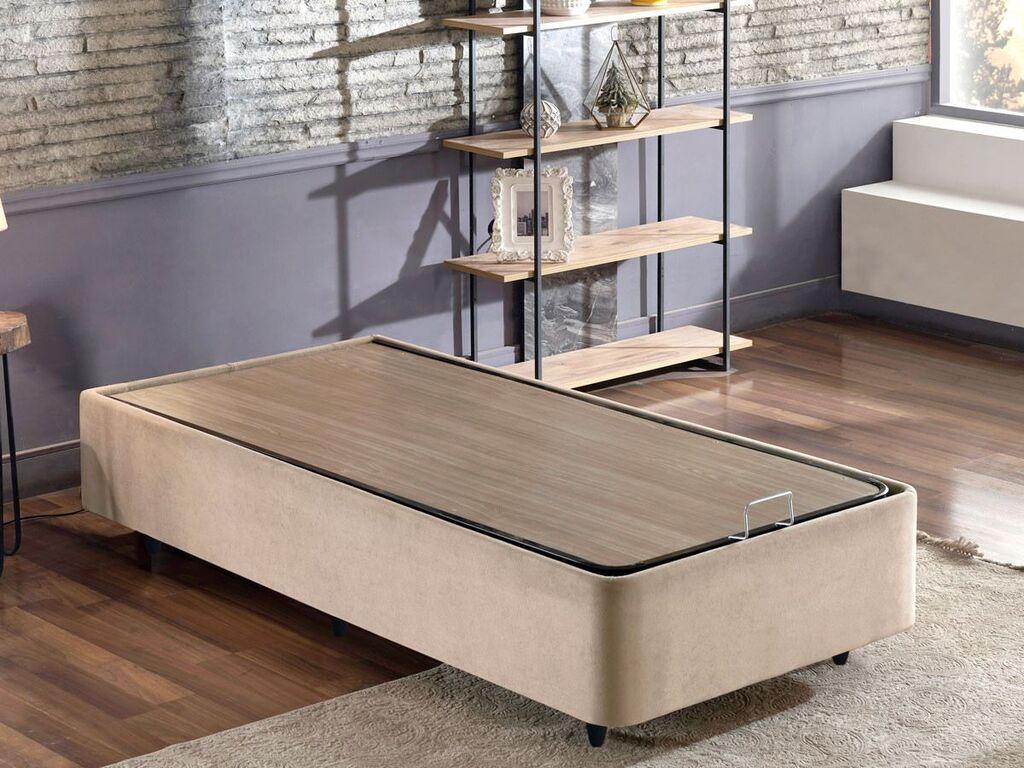 Hanah Home Podloga za krevet Ela Single, 90x190 cm, Smeđa