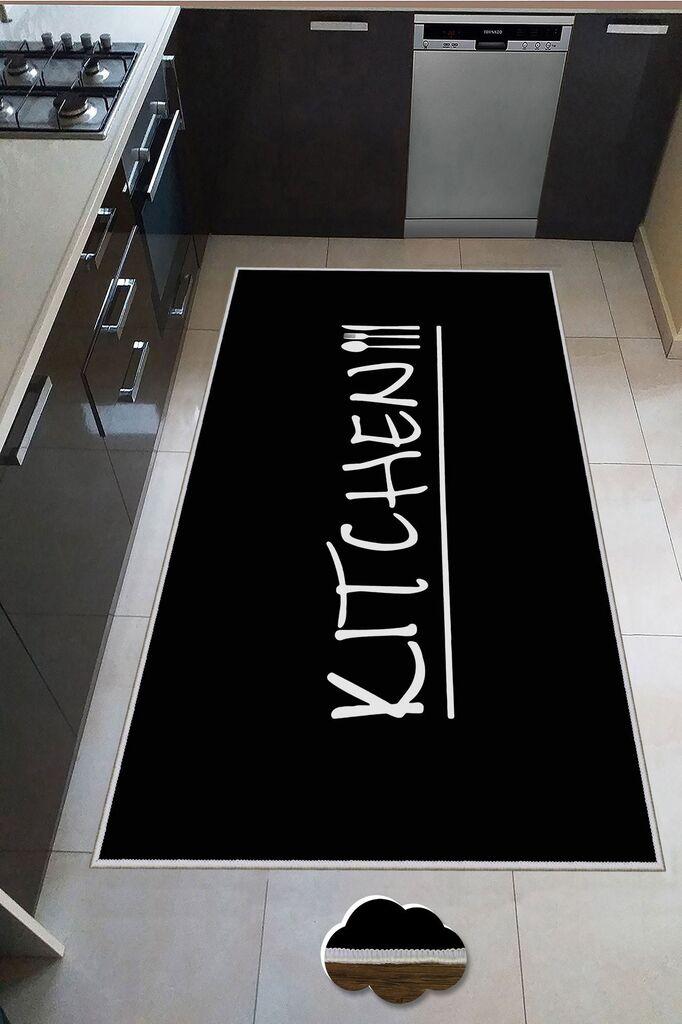 Conceptum Hypnose tepih Wookece241, 60x100 cm, Crno-bijeli