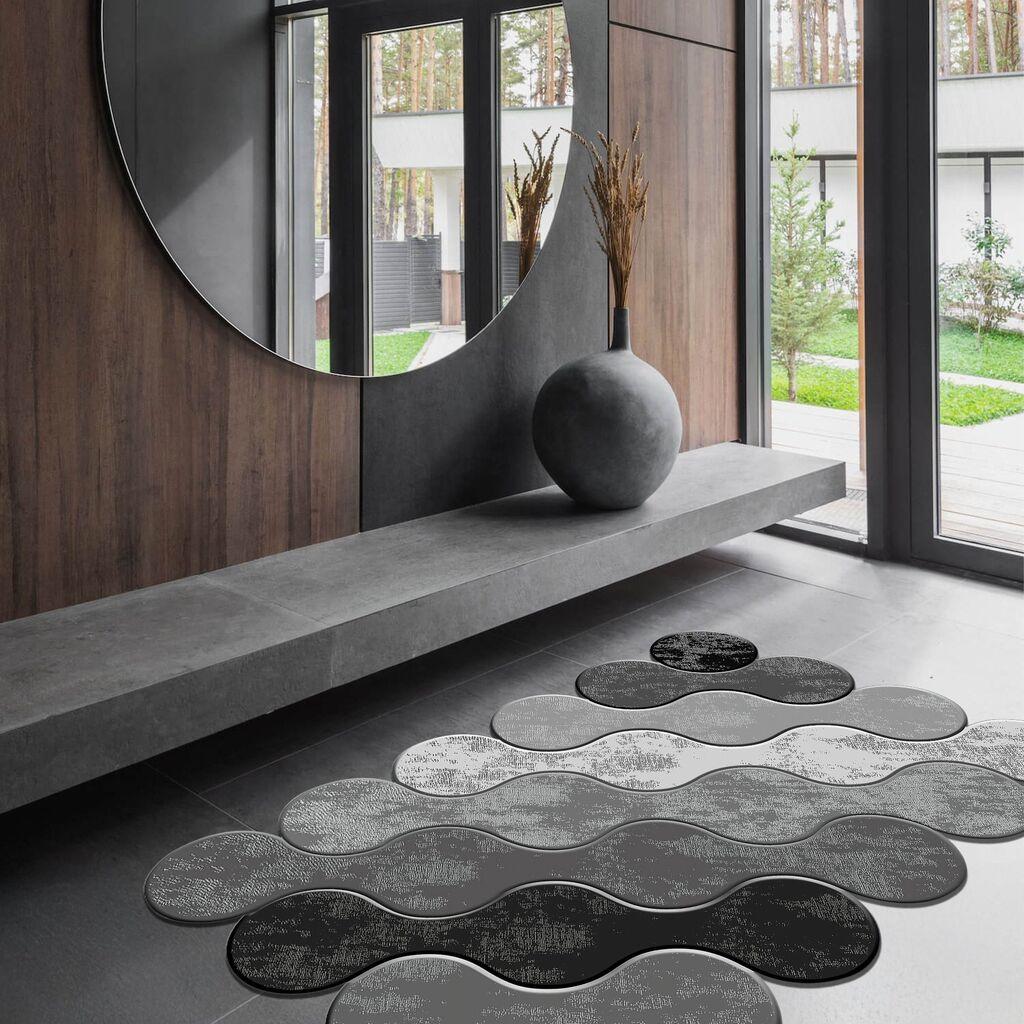 Conceptum Hypnose tepih Wookece292, 80x50cm, tamno siva