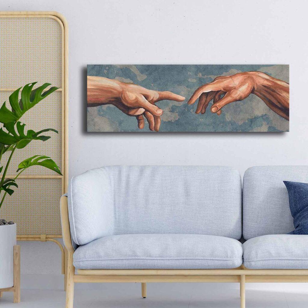 Wallity Slika na platnu 30x90cm