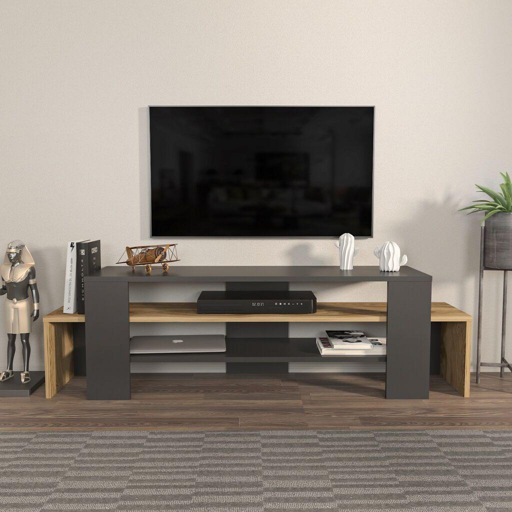 Hanah TV komoda Lenora, 150x45x35 cm, crni hrast