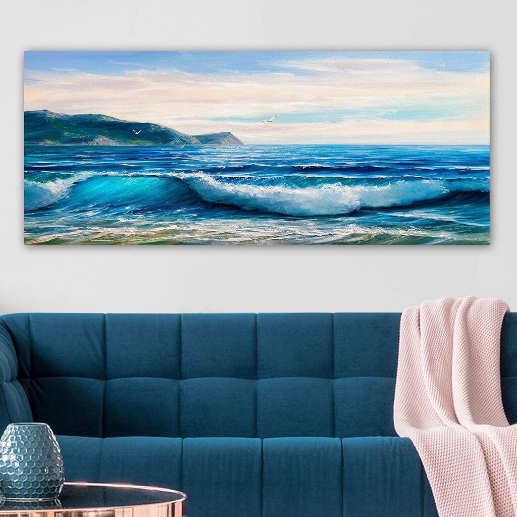 Wallity Slika na platnu 50x120cm