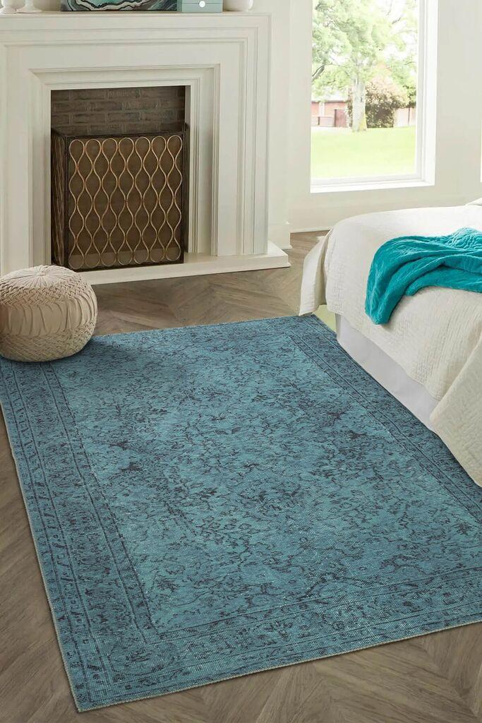 Conceptum Hypnose tepih Folk -BA 23, 210x310 cm, tirkiz