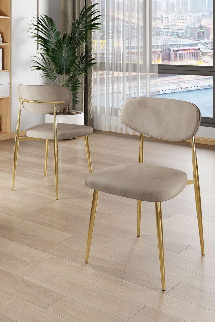 Hanah Home set stolica Vina, 56x76x97 cm, 4 dijela, Smeđa