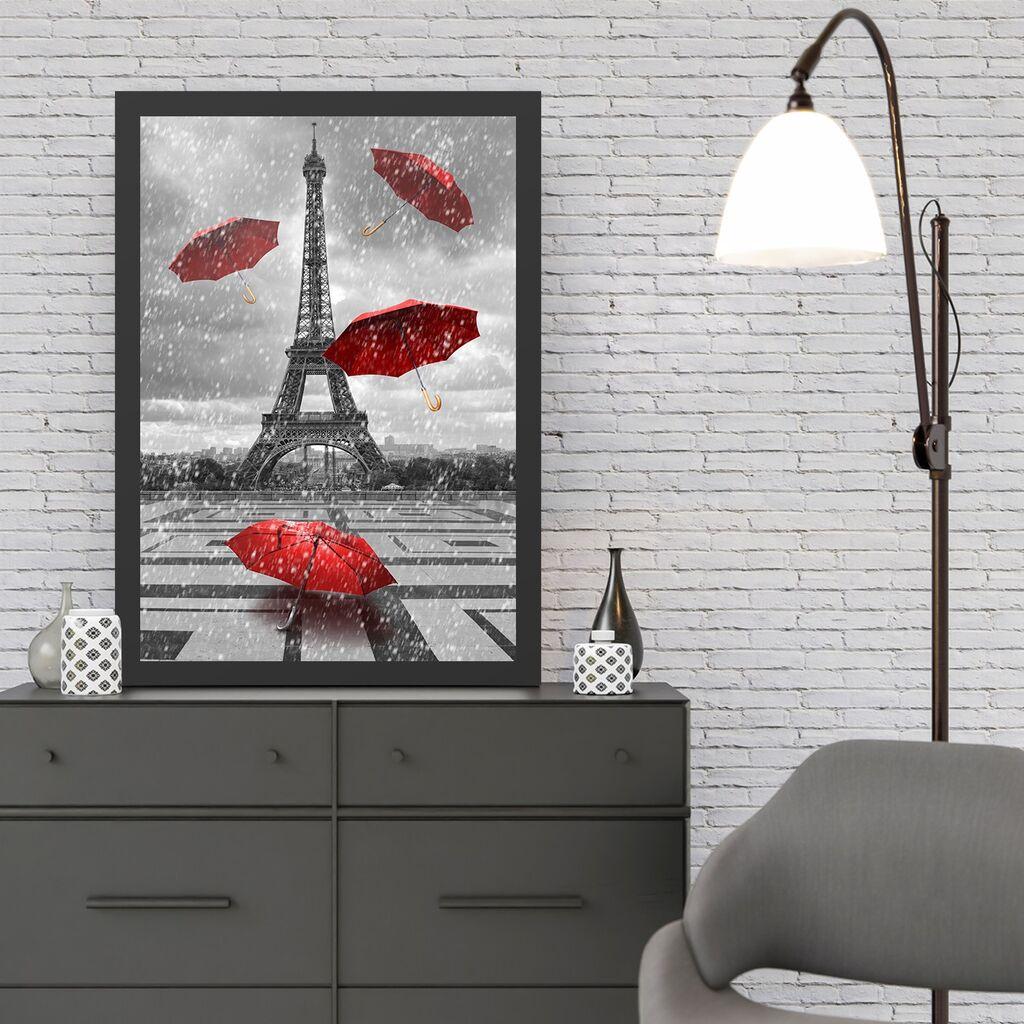 Wallity Uramljena slika Eiffel Tower 3, 40x55 cm
