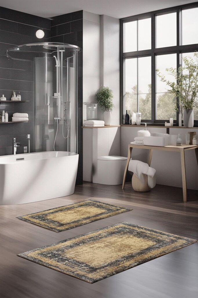 L'essentiel Maison Set prostirki za kupatilo CT-5083, 2 komada, šarene