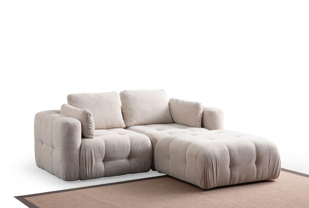 Atelier del Sofa Kutna garnitura Amaris, 180x120x65 cm, Bež