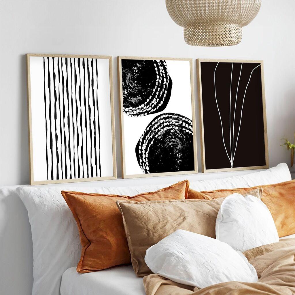 Wallity Uramljena slika Huhu240, 30x40 cm , 3 dela
