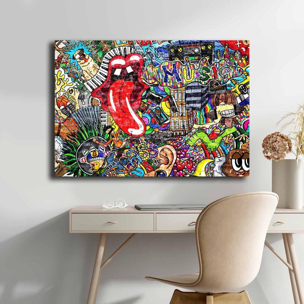 Wallity Slika na platnu 70x100cm