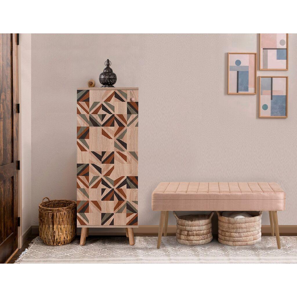 Hanah Home Set Namještaj za Hodnik Vegas 914 0900, Prljavo Roza
