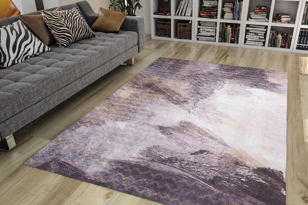 Conceptum Hypnose Tepih Fusion -AL 235, 150x230 cm, Antracit-bijeli