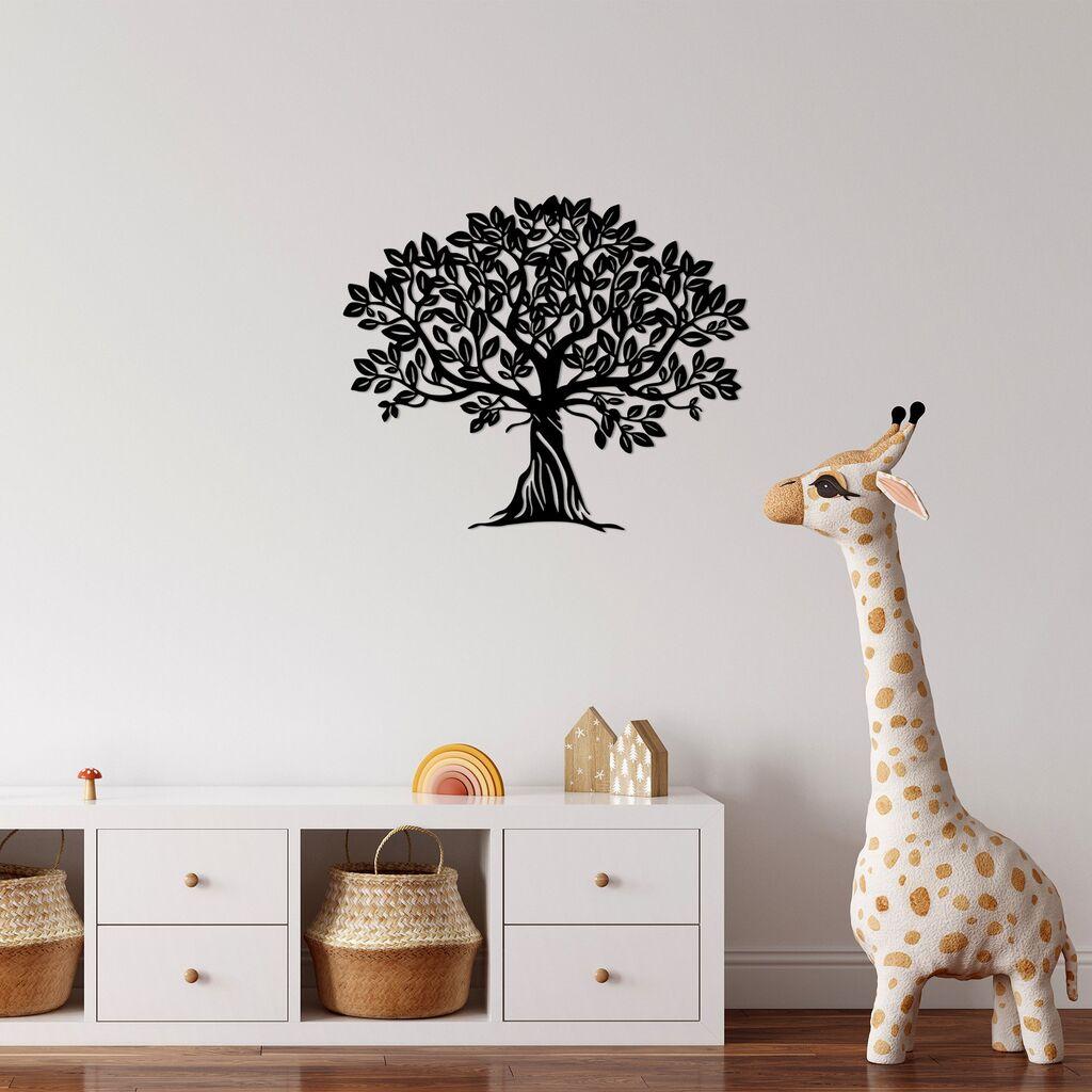 Wallity Zidna dekoracija Monumental Tree 5, 58x70 cm, 1.5 mm, Crna
