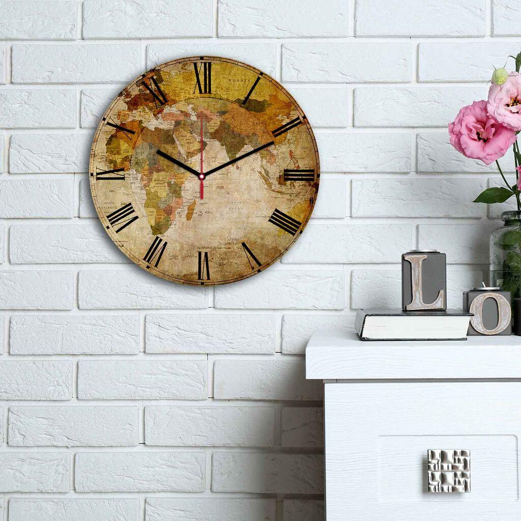 Wallity MDF Zidni sat 30cm Šareni