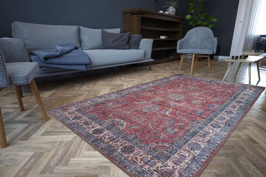 Conceptum Hypnose tepih Blues Chenille 84, 75x230cm, crveni
