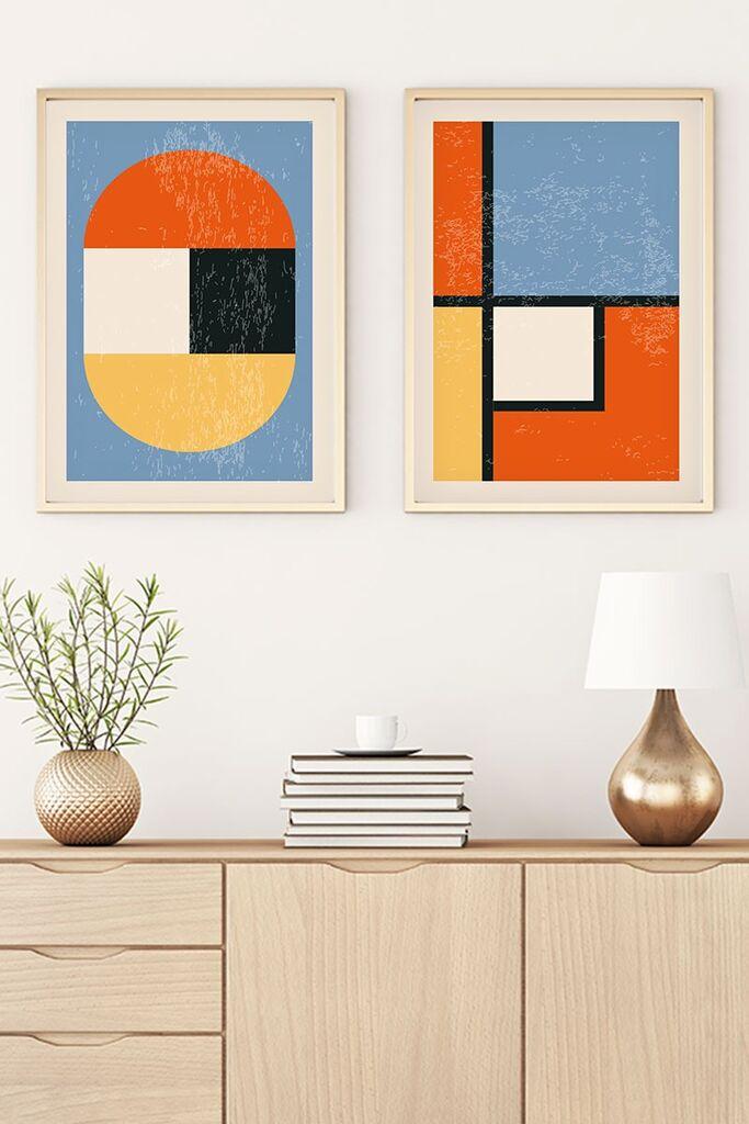 Wallity Uramljena slika Huhu15, 30x40 cm , 2 dela