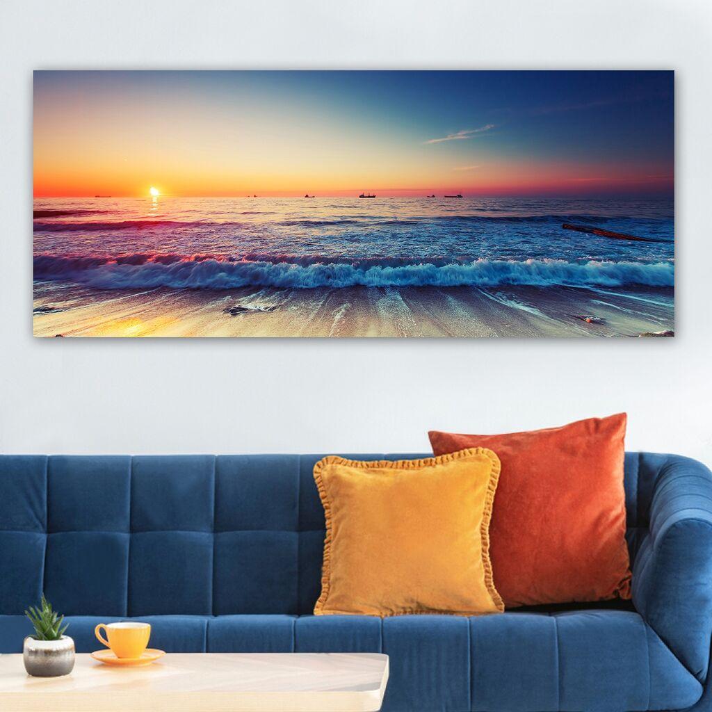 Wallity Slika na platnu 50x120cm