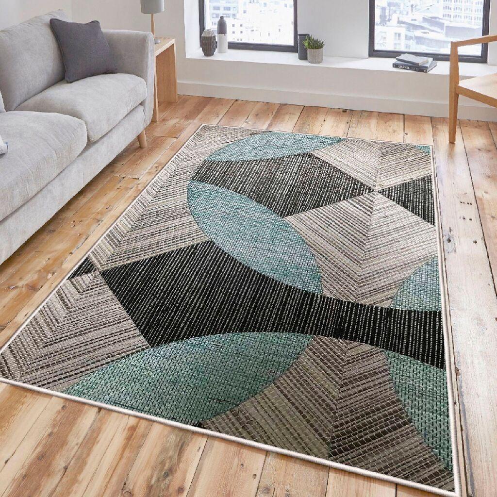 Conceptum Hypnose tepih Woosonil047, 80x150 cm, plavo-siva