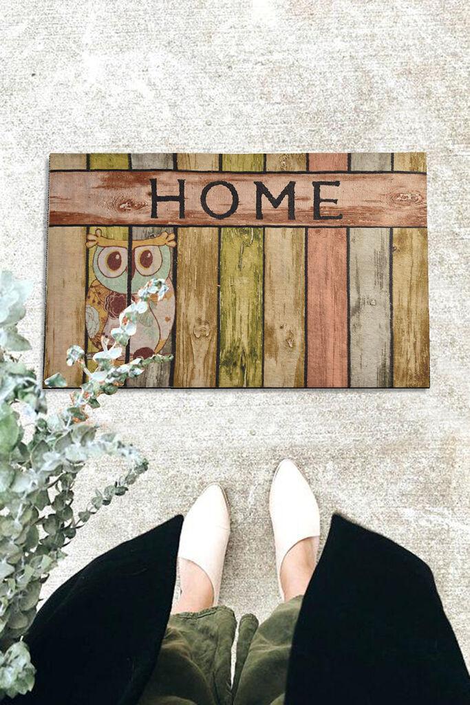 Conceptum Hypnose Mat Home Owl, 40x60 cm, šareno