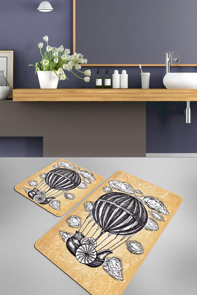 L'essentiel Maison Set od 2 kupaonska tepiha Šarene