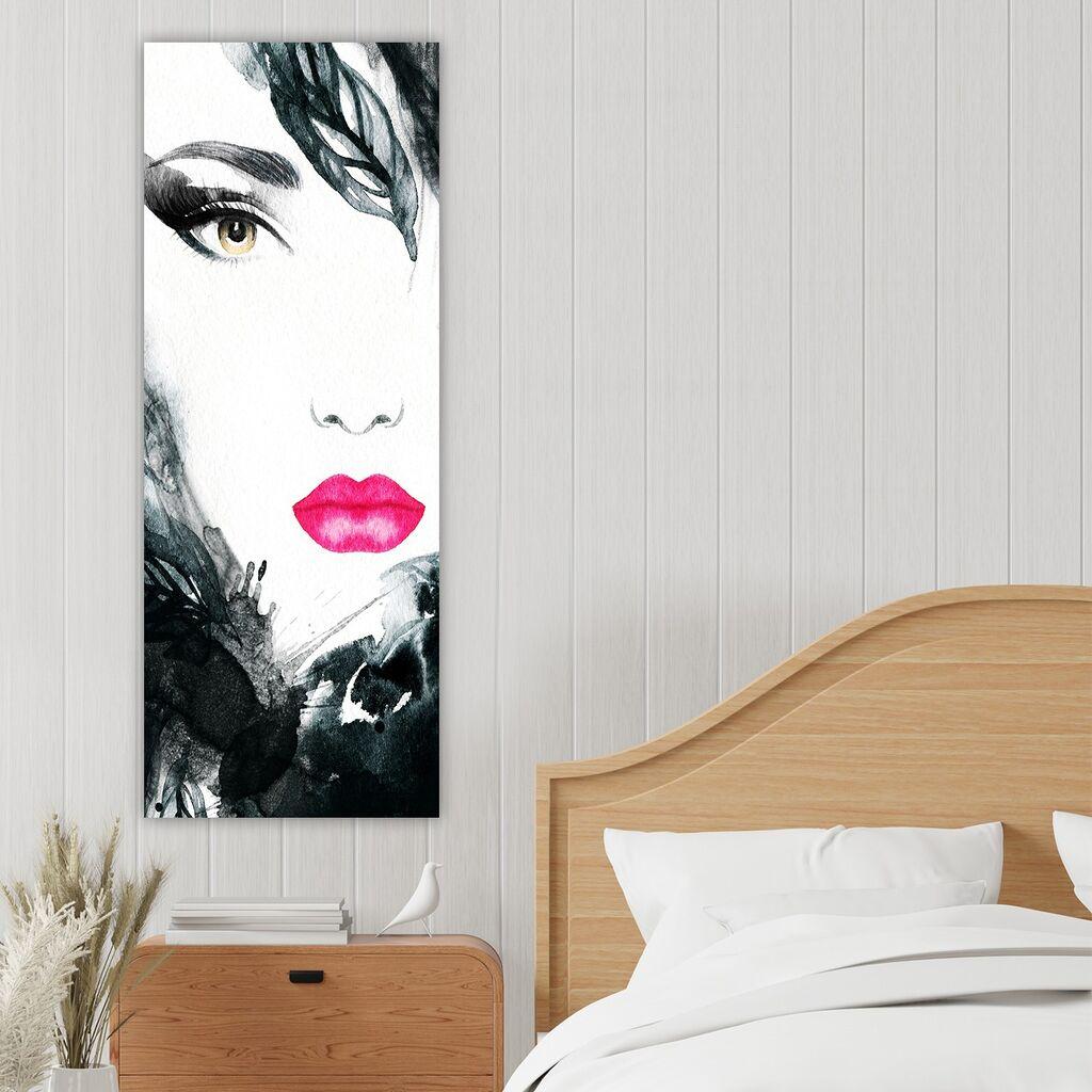 Wallity Slika na platnu 30x80cm