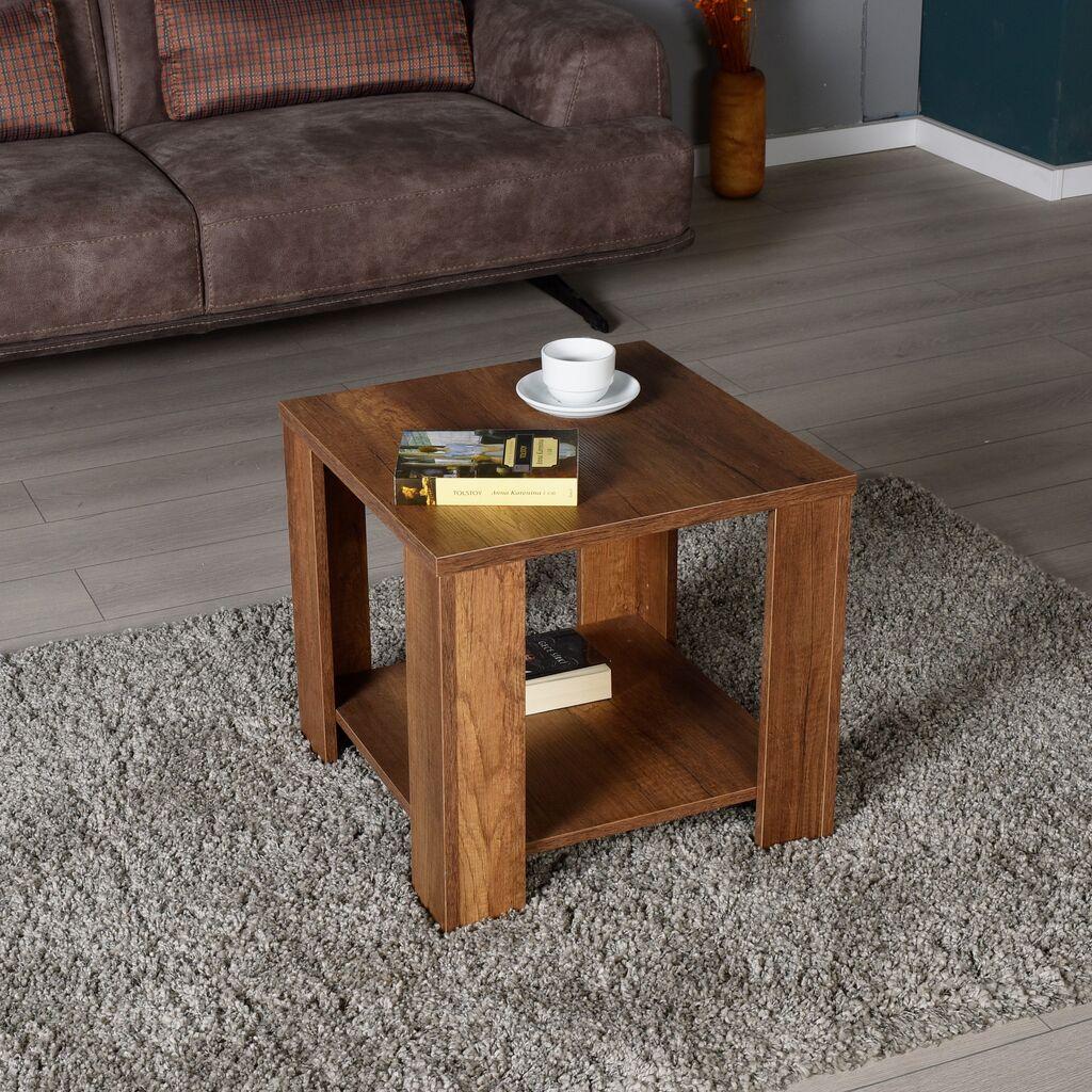 Hanah Home Club sto Shp-550-Oo-1, 50x48x50 cm, Boja hrasta