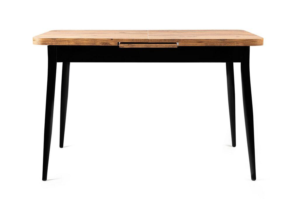 Hanah Home Razvlačivi trpezarijski sto Ay-1184, 120-150 cm, Smeđa