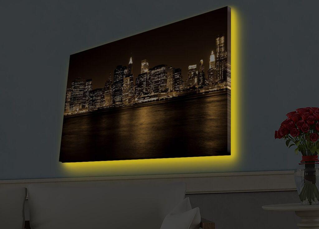 Wallity 4570HDACT 096 Dekorativna LED slika, 45x75cm