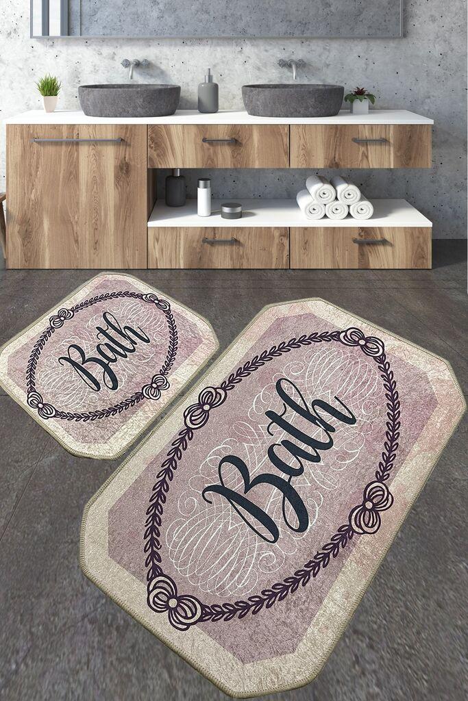 L'essentiel Maison Set od 2 kupaonska tepiha Šarene
