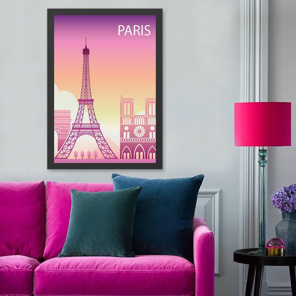 Wallity Uramljena slika Paris 3, 35x45 cm