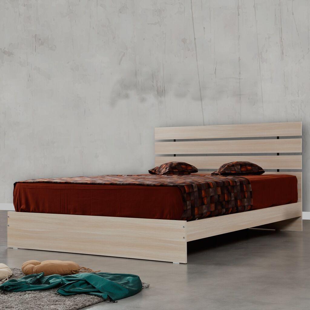 Hanah Home Francuski krevet Fuga 140, 145x100x205 cm, Boje hrasta