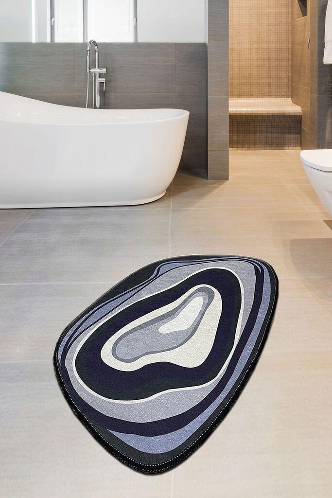 L'essentiel Maison Kupaonski tepih Piedra 1, 70x120cm, Teget